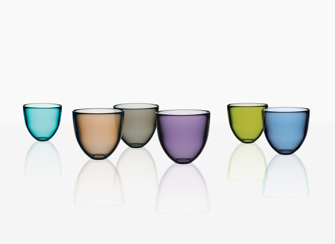 Pastillo crystal bowls. Design Lena Bergström for Orrefors